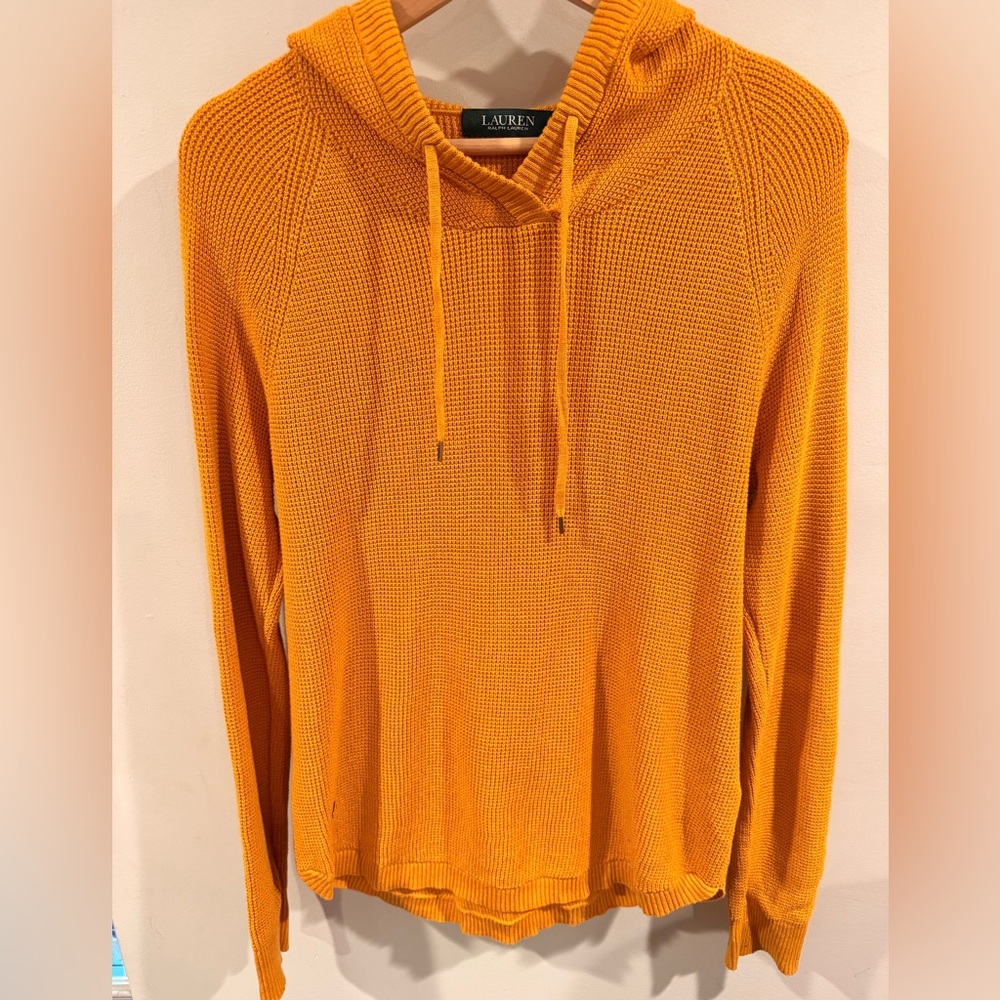 RLL Orange Knit Sweater